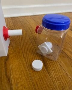 Collection Jar for light and gravid trap