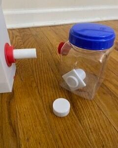 Collection Jar for light and gravid trap
