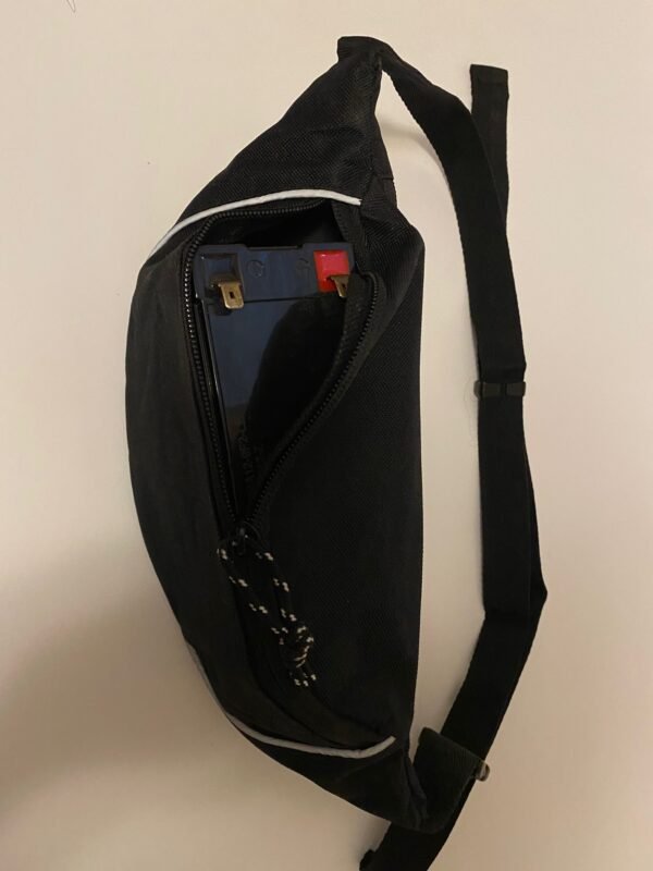 Crossbody Fanny Pack for Aspirator Battery